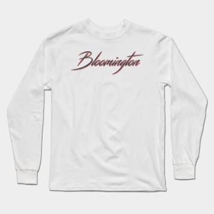 Bloomington City Long Sleeve T-Shirt